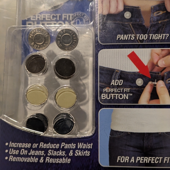 Perfect Fit Button Set - Picture 2 of 6